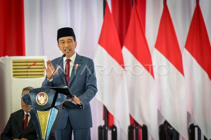 Presiden Joko Widodo hadiri Rapim TNI-Polri Tahun 2024