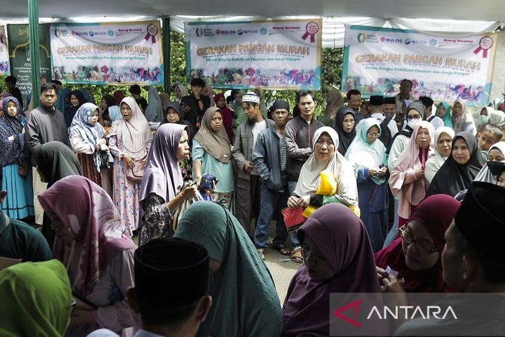 Gerakan pangan murah Ramadhan di Sukabumi