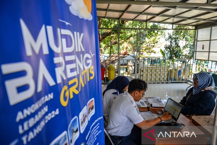 Pendaftaran mudik gratis di Bandung