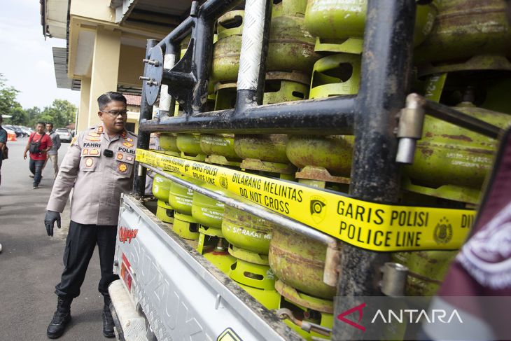 Pengungkapan penyalahgunaan LPG bersubsidi di Indramayu