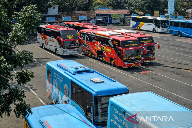 Armada untuk mudik di terminal cicaheum