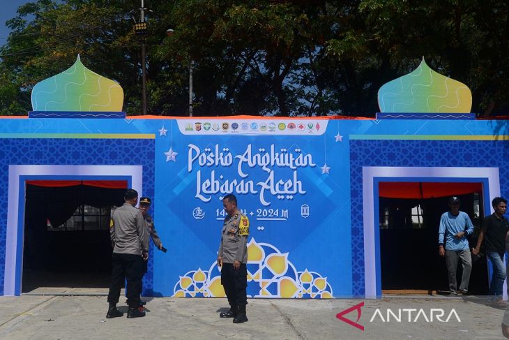 FOTO - Posko angkutan lebaran di Aceh