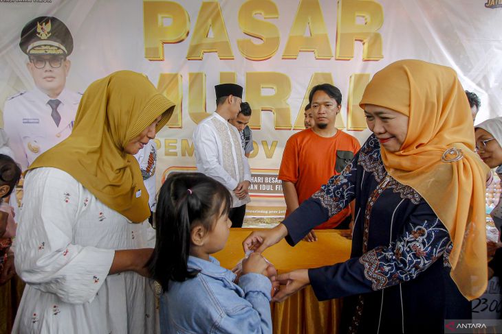 Gelaran Pasar Murah Pemprov Jatim