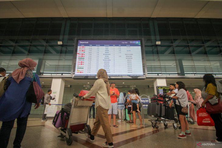 Peningkatan penumpang Bandara Juanda saat mudik Lebaran