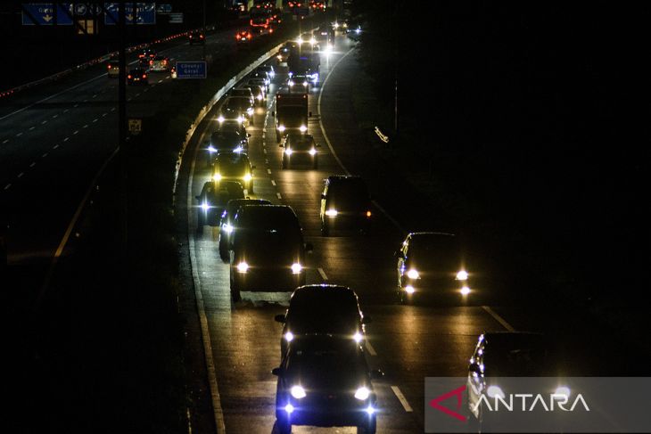 Arus balik jalur Cileunyi Kabupaten Bandung