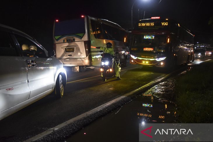 Arus balik lebaran di jalur selatan