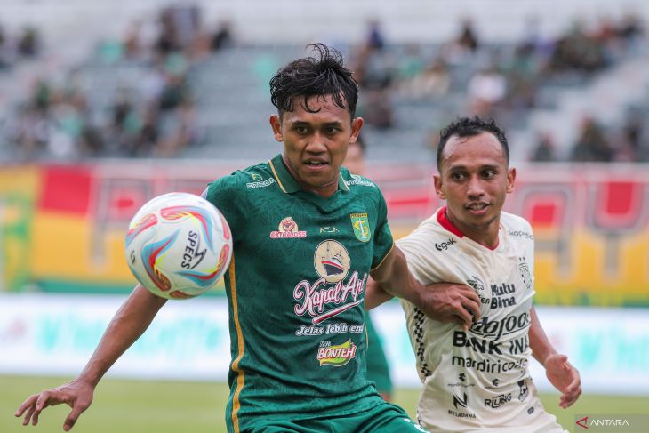 Persebaya Surabaya kalah dari Bali United