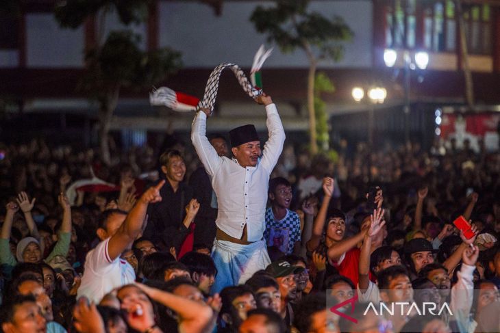 Nonton bareng semifinal AFC U-23 Piala Asia di Indramayu