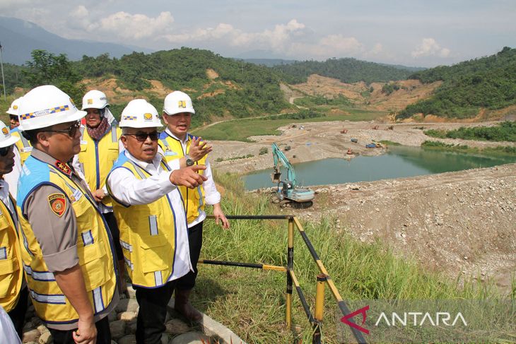 FOTO - Pj Gubernur Aceh tinjau progres proyek strategis nasional Waduk Kreuto Aceh Utara