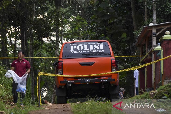 Olah TKP kasus kasus mutilasi di Ciamis