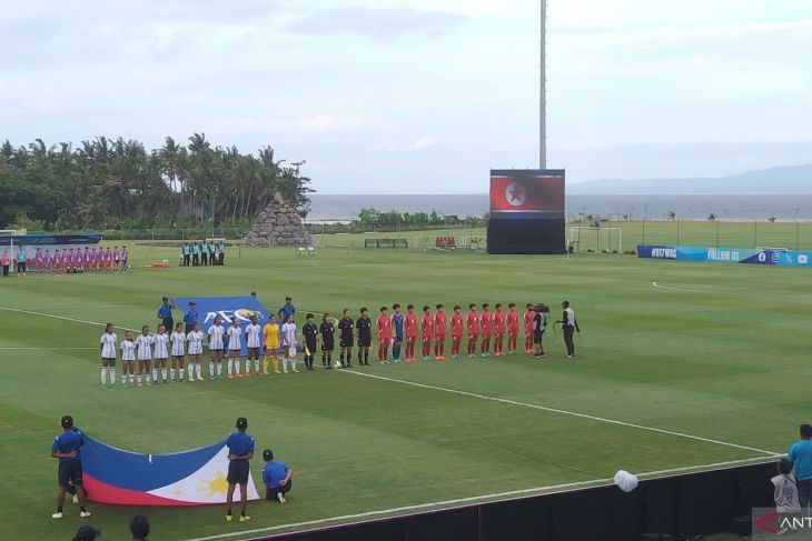 Korea Utara gunduli Filipina 6-0 di Piala Asia Putri U-17