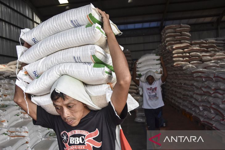 Stok beras bulog di Priangan Timur