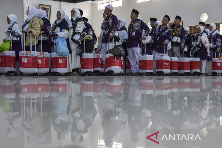 Pelepasan jamaah calon haji di Ciamis