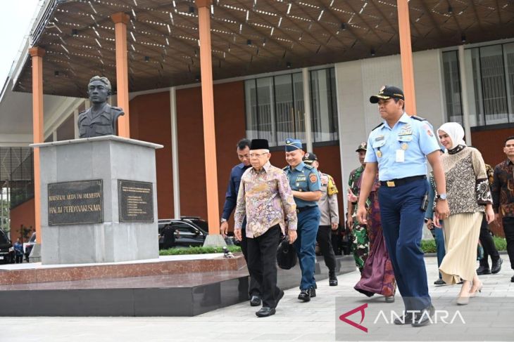 Wapres Ma'ruf Amin tiba di Bangka Belitung