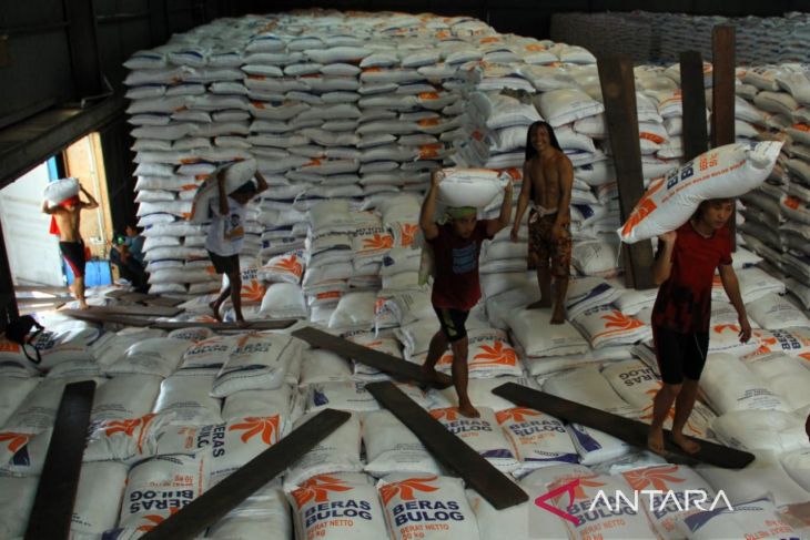 Kedatangan 20 Ribu Ton Beras Impor