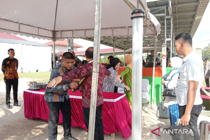 Suasana jelang pembukaan Ijtima Ulama VIII di Sungailiat