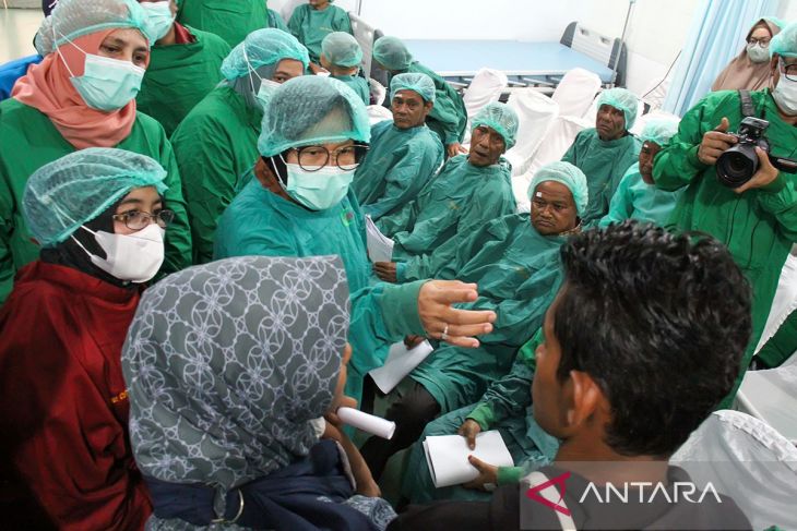 FOTO - Kunker Mensos peringati hari lanjut usia nasional di Aceh Utara