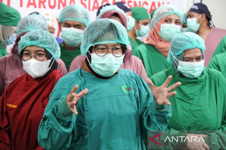 FOTO - Kunker Mensos peringati hari lanjut usia nasional di Aceh Utara