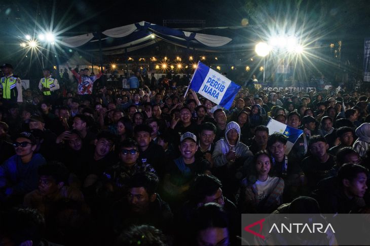 Nobar final Championship series BRI Liga 1