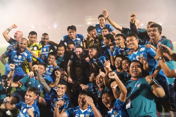 Persib Bandung juara Liga 1