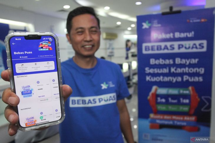 Paket kuota data baru Bebas Puas