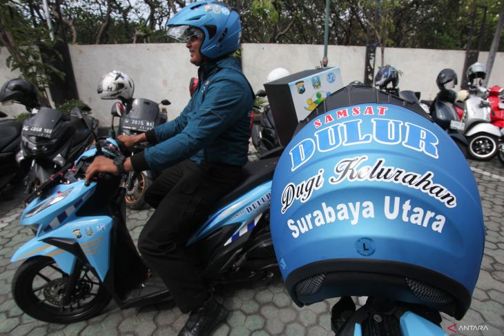 Inovasi motor Samsat Dulur di Surabaya
