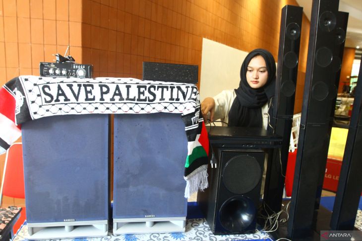 Galang donasi Palestina melalui penjualan barang bekas