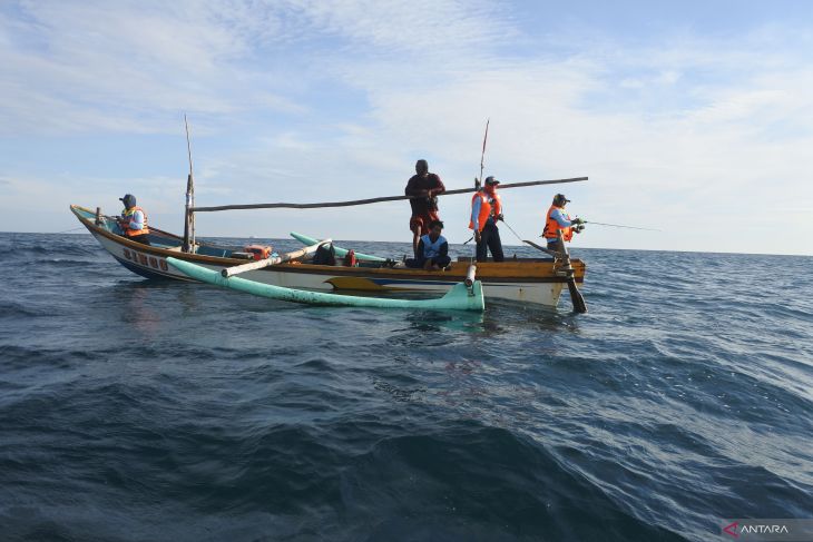 Lomba memancing di Perairan Situbondo