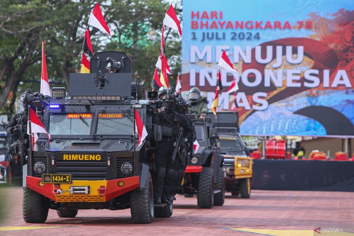 Peringatan HUT ke-78 Bhayangkara di Aceh