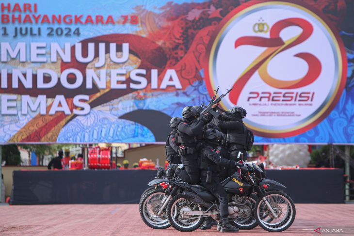 Peringatan HUT ke-78 Bhayangkara di Aceh