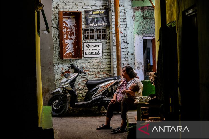 Angka kemiskinan di Indonesia turun