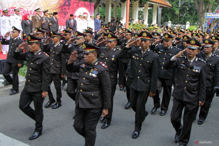 HUT ke-78 Bhayangkara di Sidoarjo