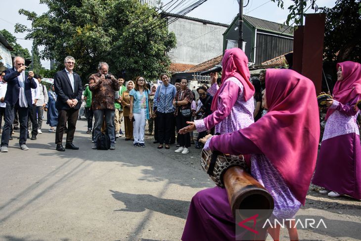 Delegasi Austria kunjungi kampung moderasi beragama di Bandung