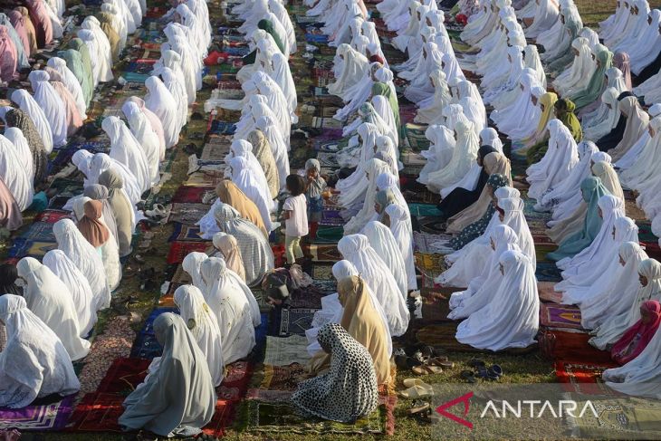 FOTO - Shalat minta hujan di daerah kekeringan Aceh Besar