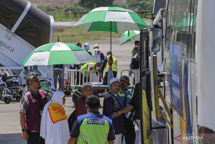 Sembilan kloter jamaah haji Aceh telah kembali ke Tanah Air