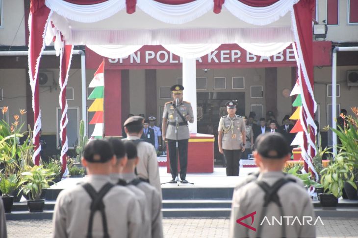 123 siswa ikuti pendidikan Bintara Polri gelombang II di SPN Polda Babel