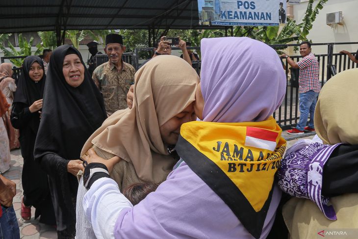 Kedatangan kloter terakhir jamaah haji Aceh