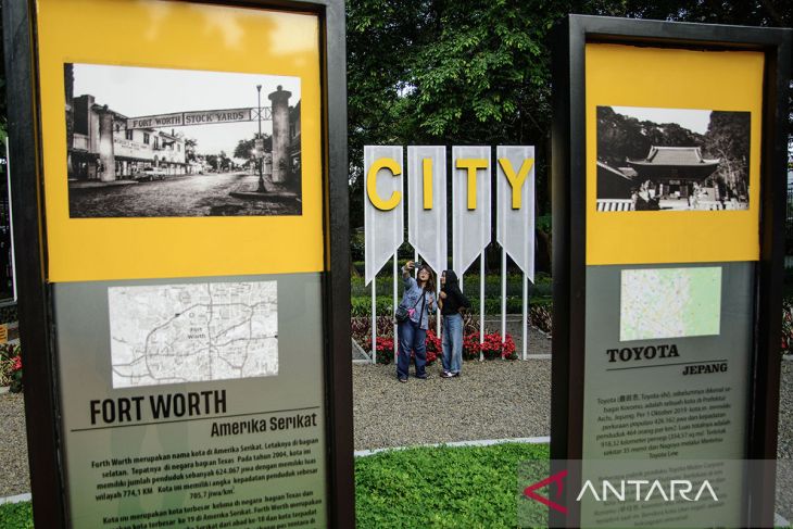 Taman persahabatan kota antarnegara di Bandung