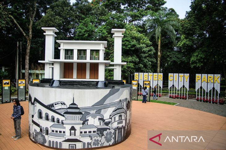 Taman persahabatan kota antarnegara di Bandung