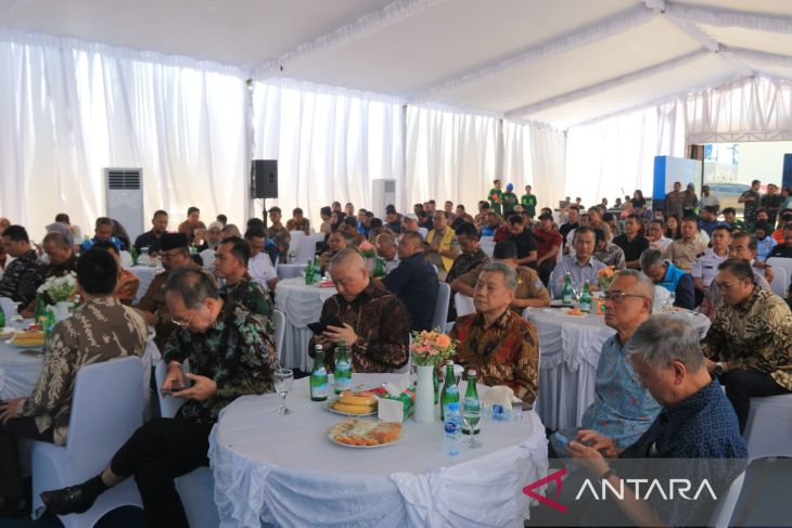 Peresmian Pembangkit listrik biomassa berkapasitas 1x10 megawatt di KIS