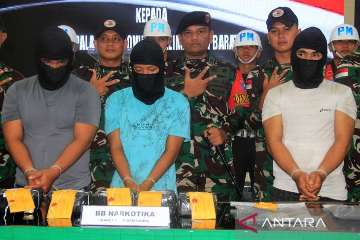 Kodam Tanjungpura serahkan barbuk sabu ke BNN Kalbar