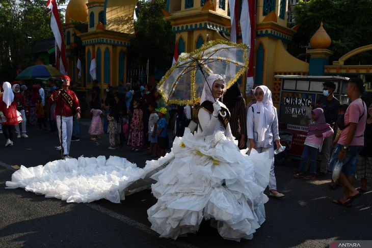 Kirab budaya di Kabupaten Madiun