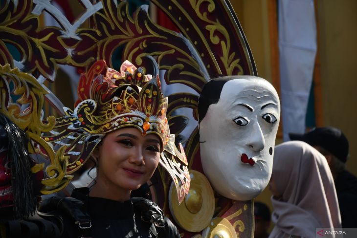 Kirab budaya di Kabupaten Madiun