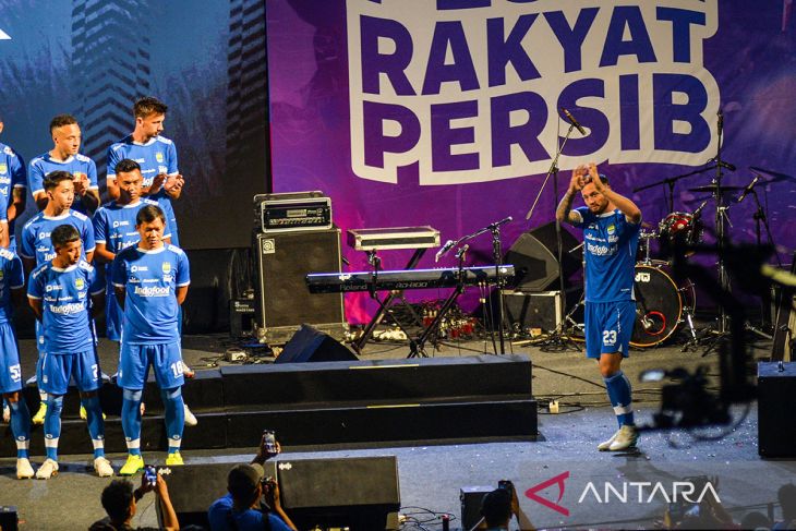 Peluncuran jersey dan tim Persib Bandung