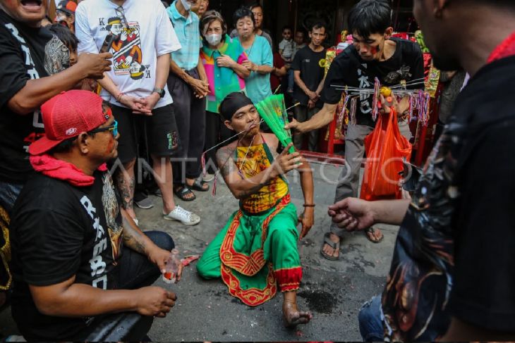 Atraksi ritual Tatung pada Festival Cheng Ho 2024