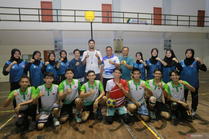 Pelatda atlet Korfball PON XXI Aceh-Sumut