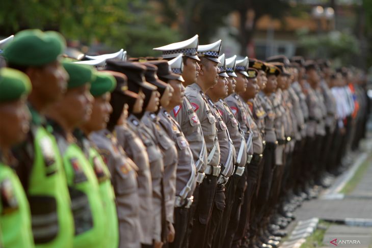 Apel Gelar Pasukan Operasi Mantab Brata Semeru