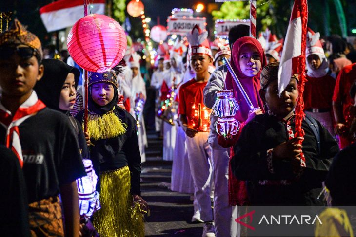 Karnaval kemerdekaan di Sumedang