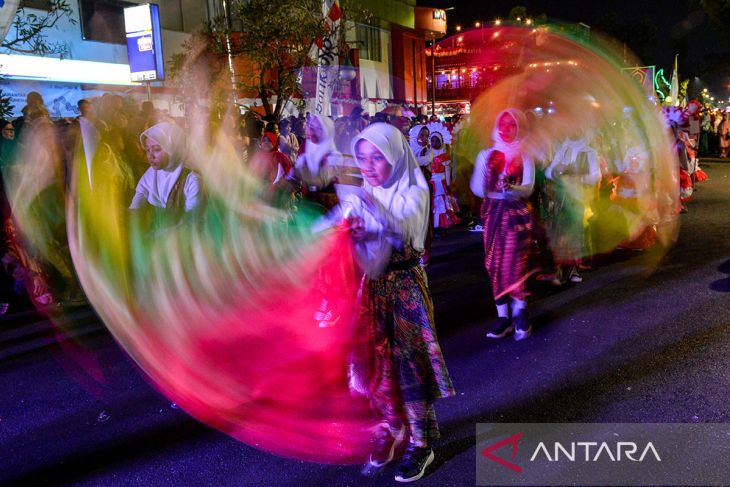 Karnaval kemerdekaan di Sumedang