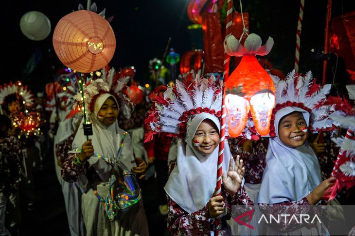 Karnaval kemerdekaan di Sumedang